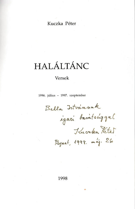 Haláltánc - Oskola Antikvárium