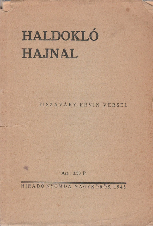 Haldokló hajnal - Oskola Antikvárium