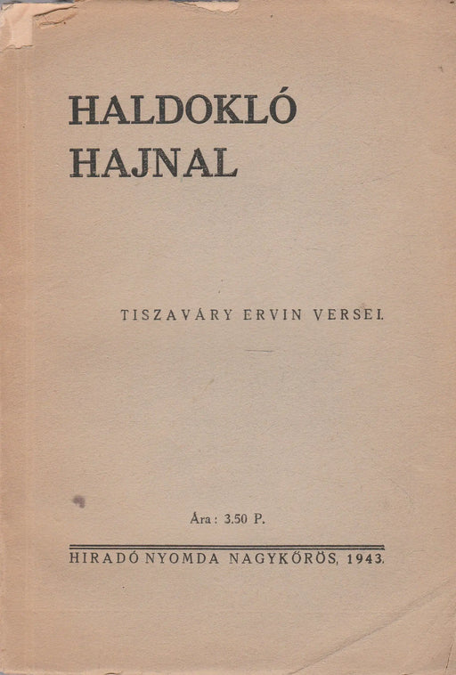 Haldokló hajnal - Oskola Antikvárium