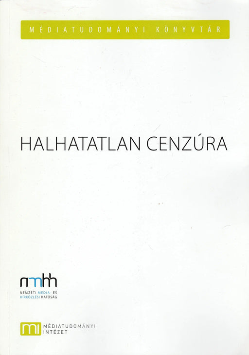 Halhatatlan cenzúra - Oskola Antikvárium