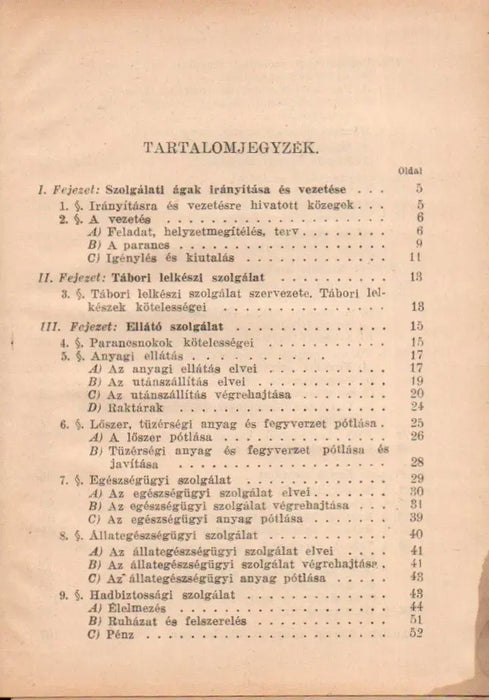 Harcászati szabályzat (H. Sz.) III. - Oskola Antikvárium