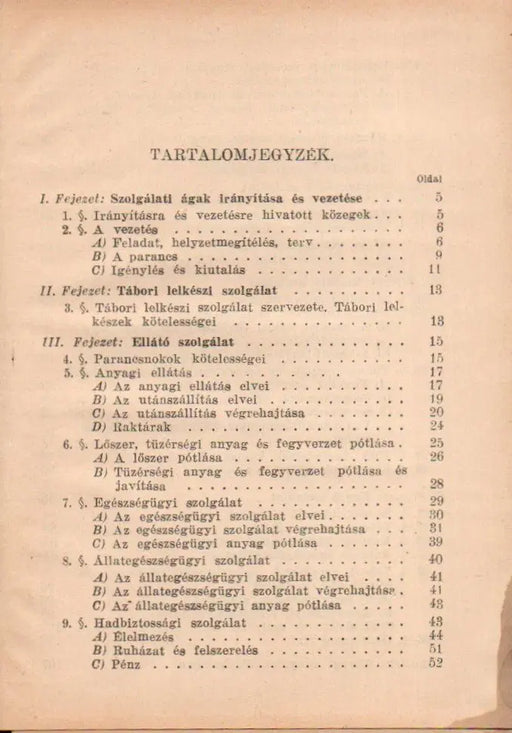 Harcászati szabályzat (H. Sz.) III. - Oskola Antikvárium