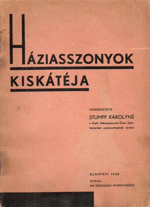 Háziasszonyok kiskátéja - Oskola Antikvárium