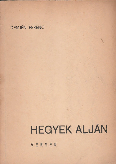 Hegyek alján - Oskola Antikvárium