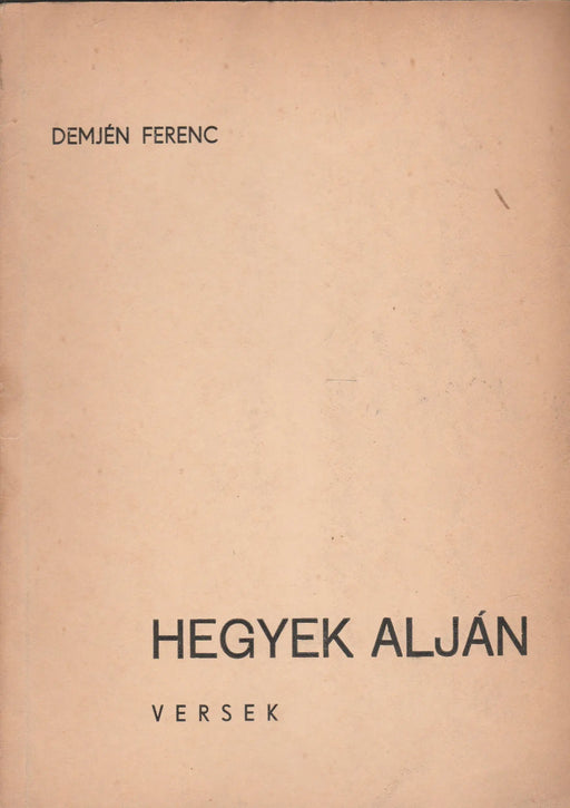 Hegyek alján - Oskola Antikvárium
