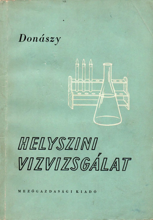 Helyszíni vízvizsgálat - Oskola Antikvárium