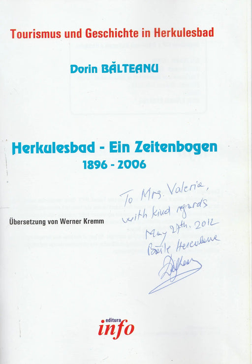 Herkulesbad - Ein Zeitenbogen - Oskola Antikvárium