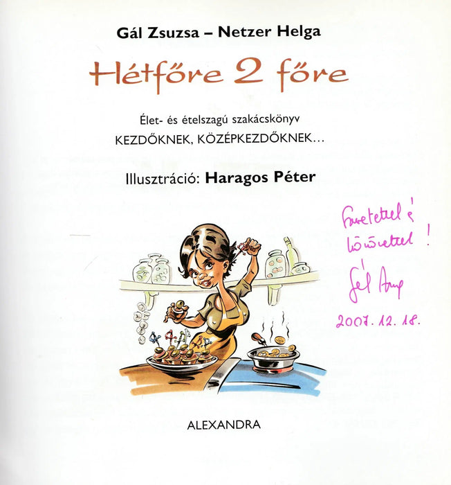 Hétfőre 2 főre - Oskola Antikvárium