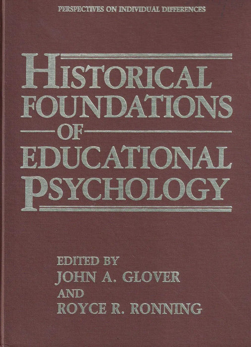 Historical Foundations of Educational Psychology - Oskola Antikvárium