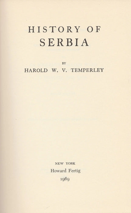 History of Serbia - Oskola Antikvárium