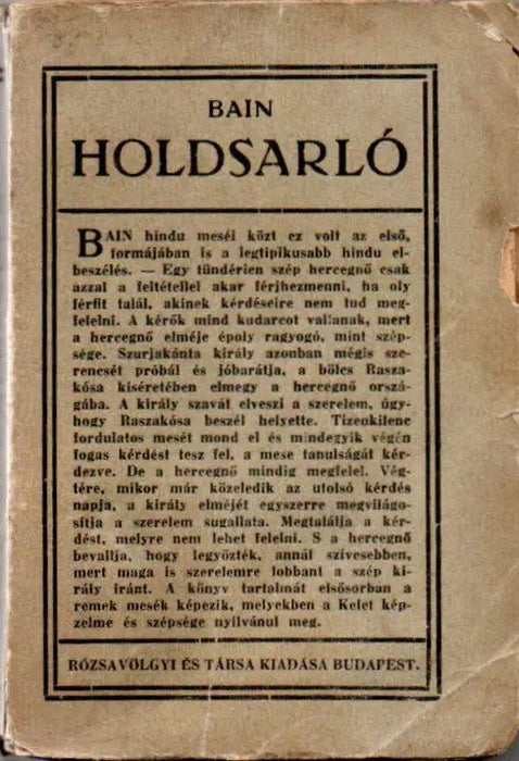 Holdsarló - Oskola Antikvárium