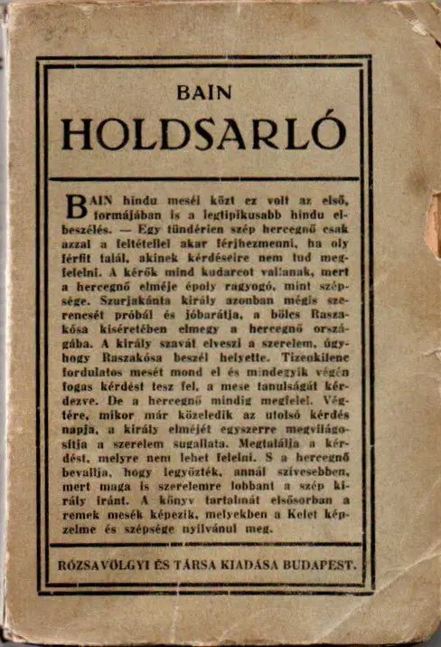 Holdsarló - Oskola Antikvárium