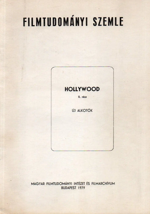 Hollywood I - II. - Oskola Antikvárium
