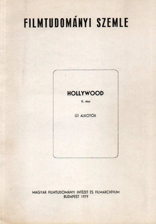 Hollywood I - II. - Oskola Antikvárium