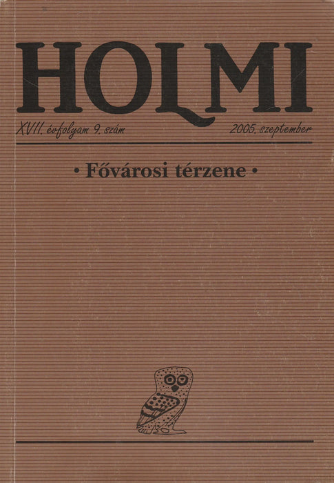 Holmi 2005. XVIII. évfolyam 9. szám - Fővárosi térzene - Oskola Antikvárium