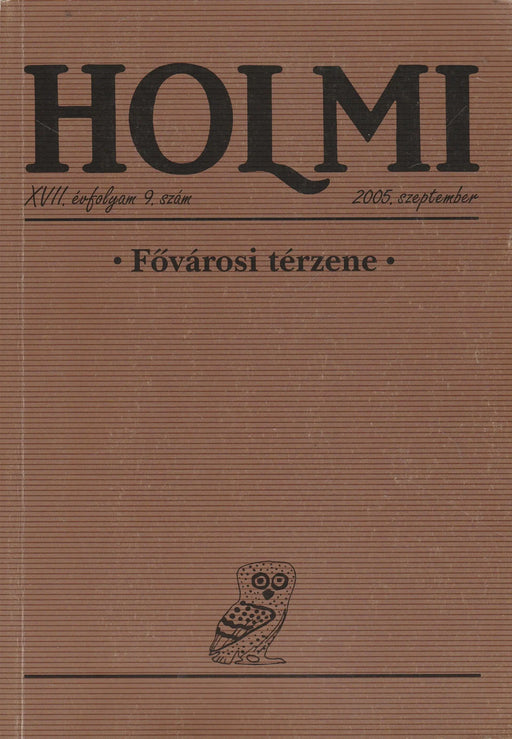 Holmi 2005. XVIII. évfolyam 9. szám - Fővárosi térzene - Oskola Antikvárium