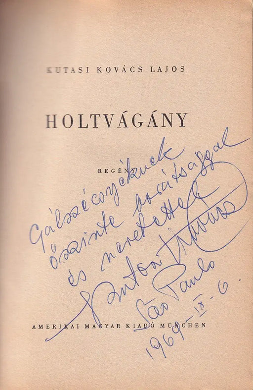 Holtvágány - Oskola Antikvárium