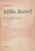 Hommage a Attila Jozsef - Oskola Antikvárium