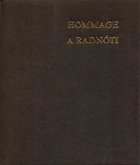 Hommage a Radnóti - Oskola Antikvárium