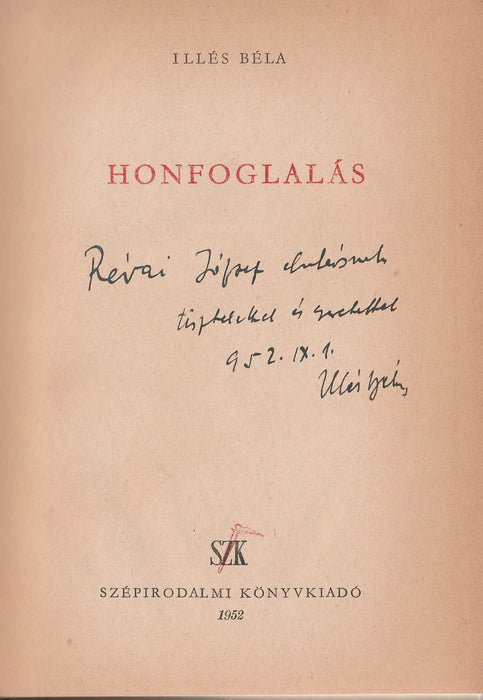 Honfoglalás I - III. - Oskola Antikvárium