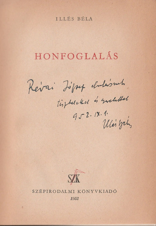 Honfoglalás I - III. - Oskola Antikvárium