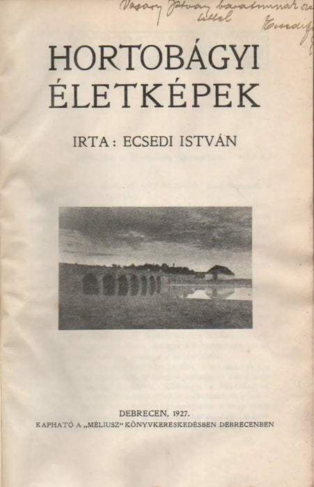 Hortobágyi életképek - Oskola Antikvárium