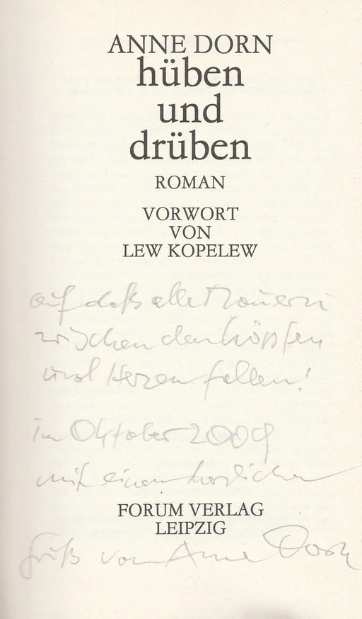Hüben und drüben - Oskola Antikvárium
