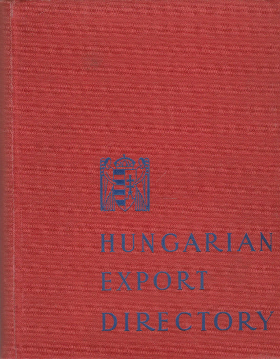 Hungarian Export Directory - Oskola Antikvárium
