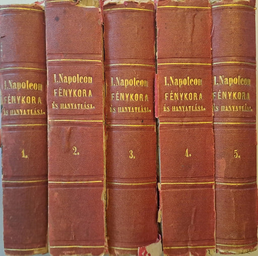 I. Napoleon fénykora és hanyatlása I - XX. - Oskola Antikvárium