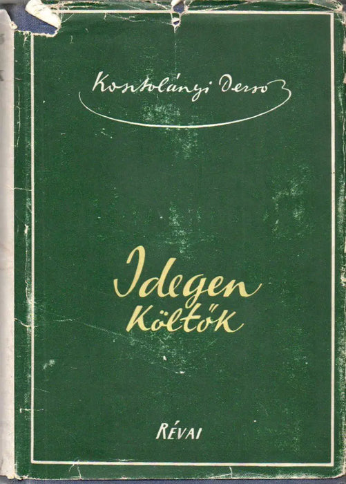 Idegen költők - Oskola Antikvárium