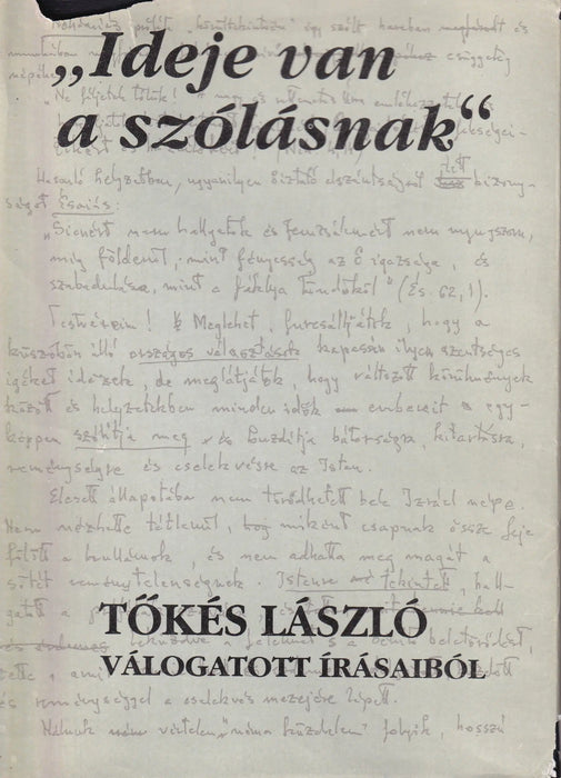 "Ideje van a szólásnak" - Oskola Antikvárium