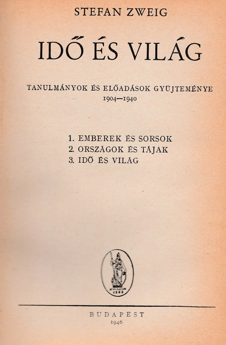 Idő és világ - Oskola Antikvárium