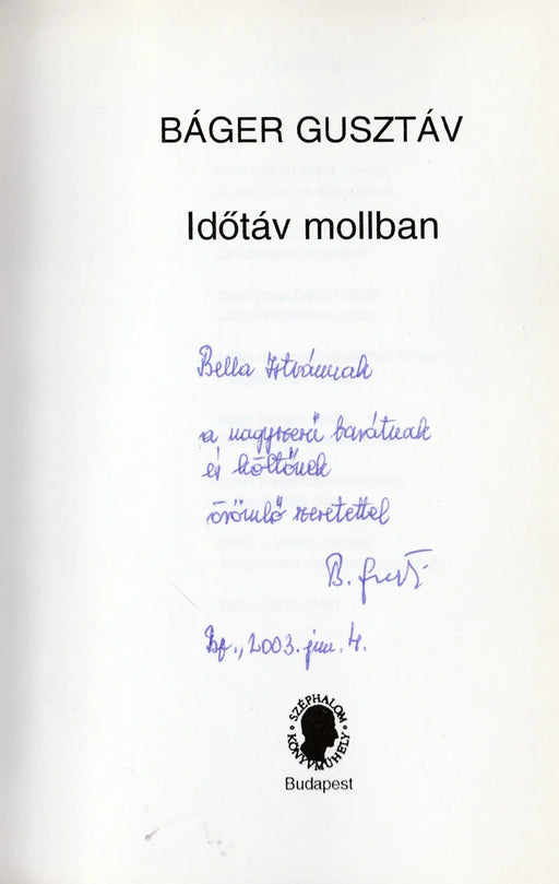 Időtáv mollban - Oskola Antikvárium