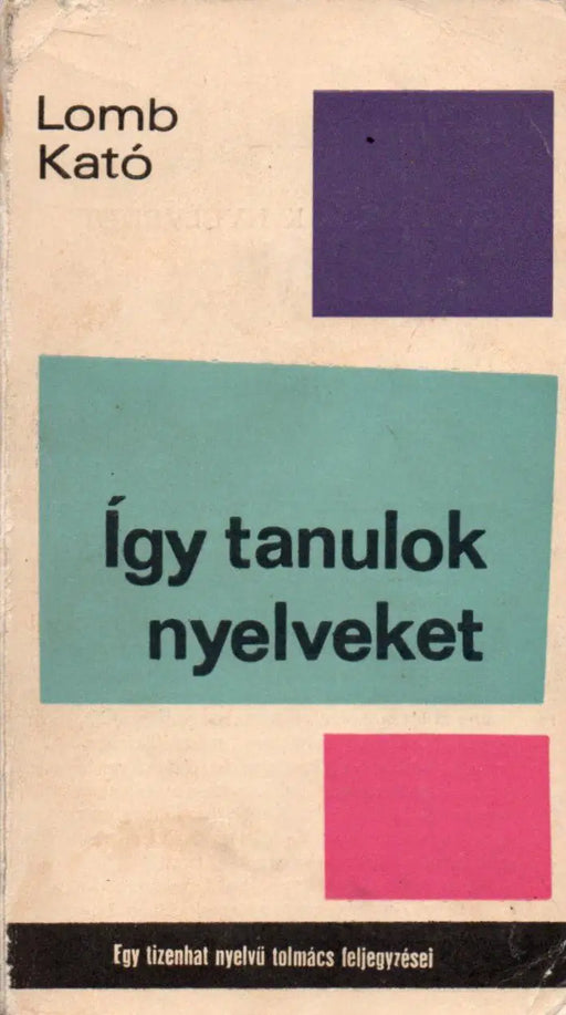Így tanulok nyelveket - Oskola Antikvárium