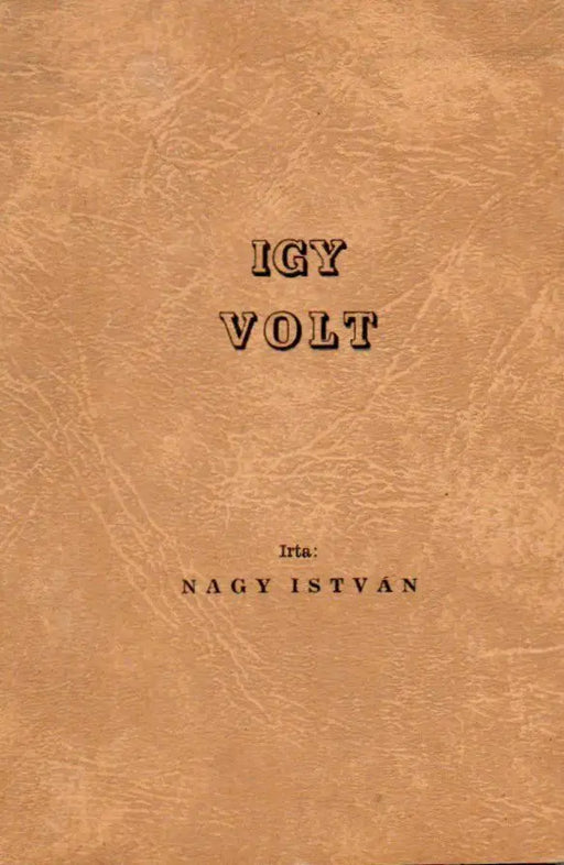 Így volt - Oskola Antikvárium