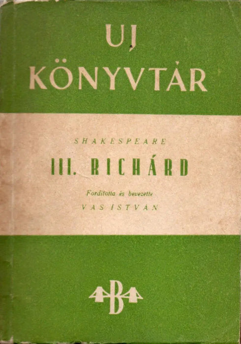 III. Richárd - Oskola Antikvárium