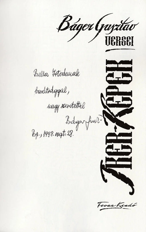 Iker - képek - Oskola Antikvárium