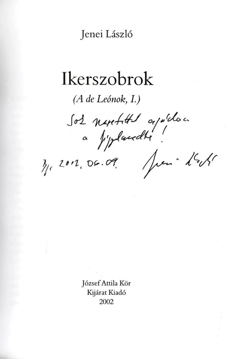 Ikerszobrok - Oskola Antikvárium