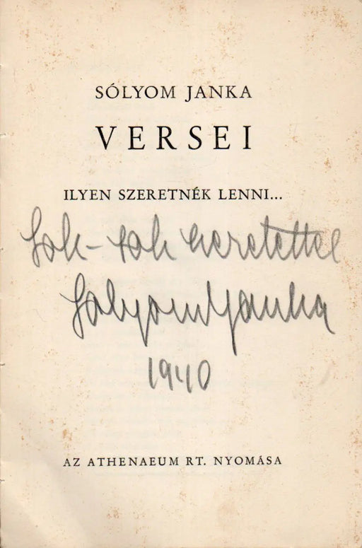Ilyen szeretnék lenni... - Oskola Antikvárium