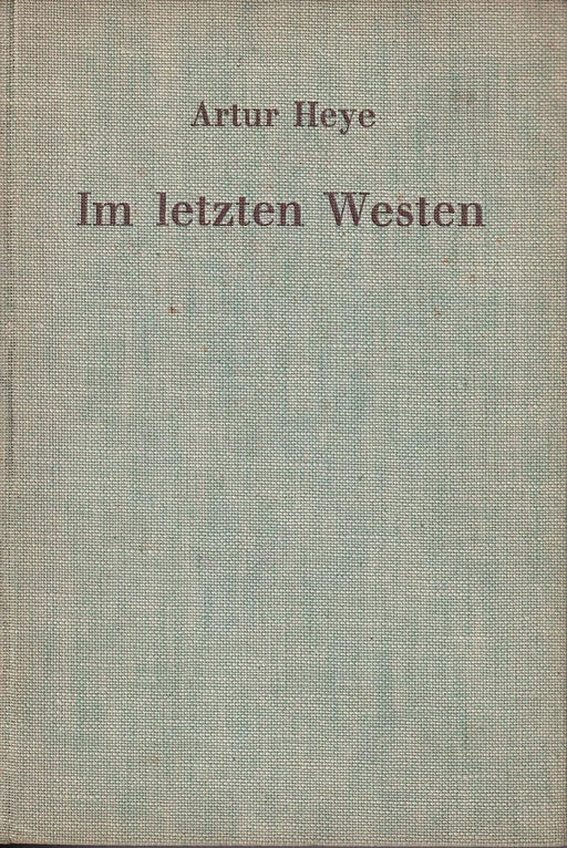 Im letzten Westen - Oskola Antikvárium