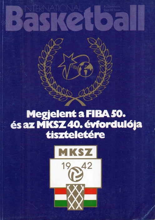 International Basketball 1982/2 - A FIBA 50. és az MKSZ 40. évfordulója tiszteletére - Oskola Antikvárium