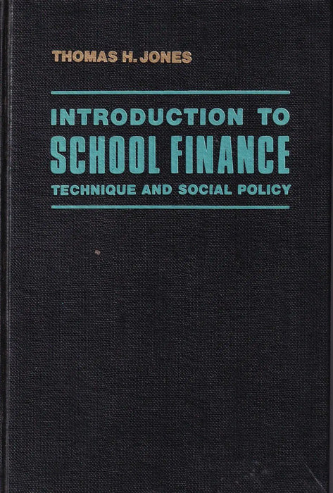 Introduction to School Finance - Oskola Antikvárium