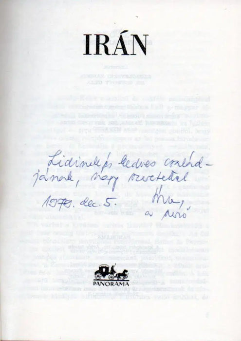 Irán - Oskola Antikvárium