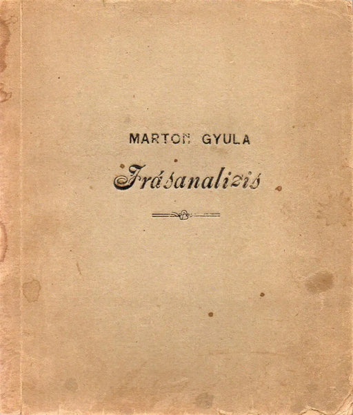 Írásanalízis - Oskola Antikvárium