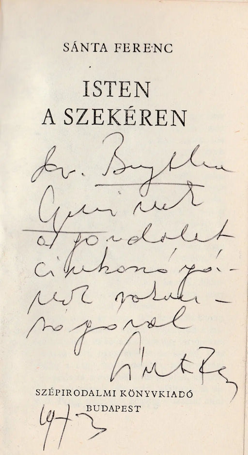 Isten a szekéren - Oskola Antikvárium