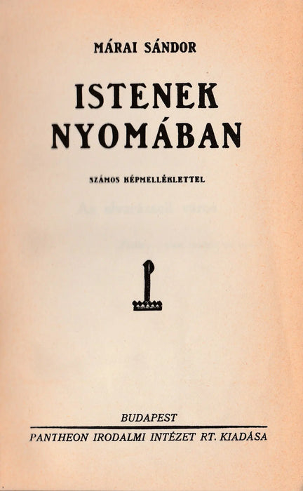 Istenek nyomában - Oskola Antikvárium