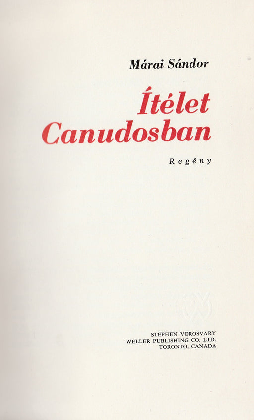 Ítélet Canudosban - Oskola Antikvárium