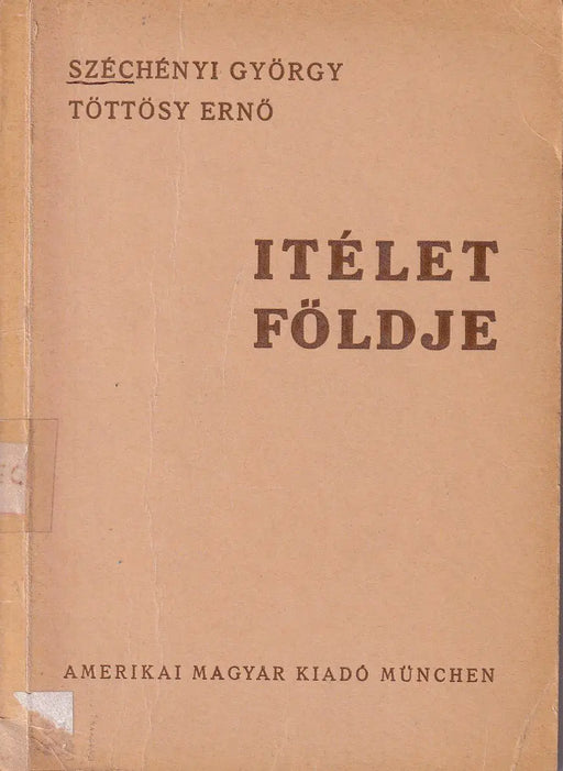 Itélet földje - Oskola Antikvárium