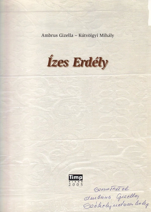 Ízes Erdély - Oskola Antikvárium