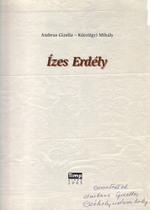 Ízes Erdély - Oskola Antikvárium